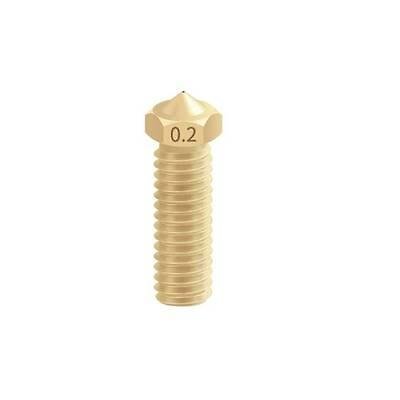 0.2mm E3D Volcano Pirinç Nozzle - 1.75mm - Sidewinder X1