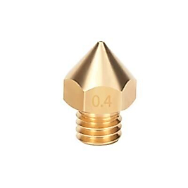 0.4mm Mk8 Pirinç Nozzle - Geniş Kafalı (M8) - Creality Uyumlu