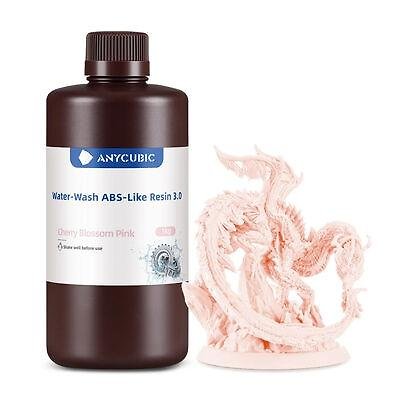 Anycubic Water-Wash ABS-Like Reçine 3.0 - Kiraz Çiçeği Pembe - 1 Kg - SSXAB3CP