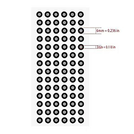 3D Tarayıcı Reflektif Marker - 3mm 105 Adet