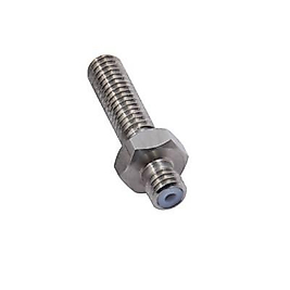 3D Yazıcı E3D V5 M6x30mm Somunlu Barel - 1.75mm Teflon Borulu