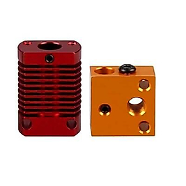 Creality Ender 3/Pro/V2 Soğutucu Gövde/Isıtıcı Blok-MK8-CR10-Red