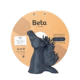 Beta PLA-Matte Filament Ash Grey - 1.75mm 1 Kg