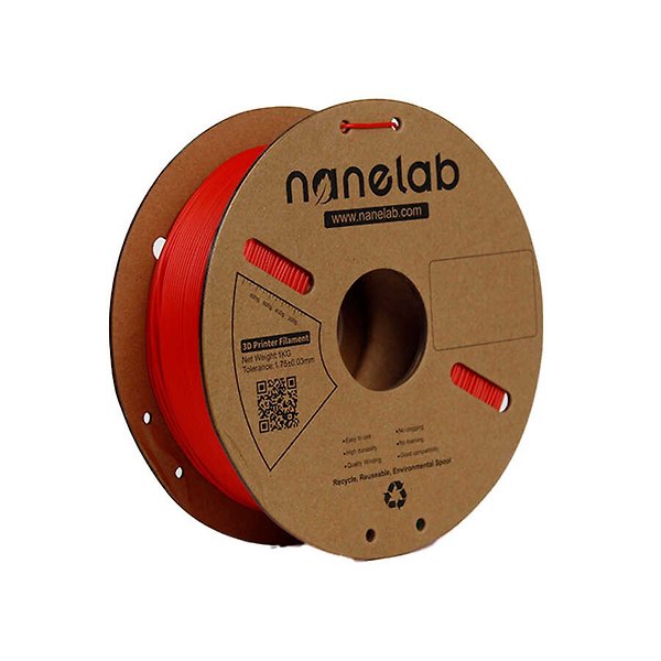 Nanelab High Speed PETG Filament - Kırmızı - 1 Kg