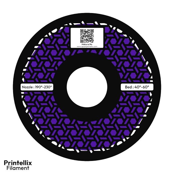 Printellix PLA+ Mor Filament 1.75mm 1kg