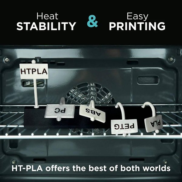 Polymaker HT-PLA Filament - Gri - 1.75mm 1Kg