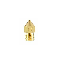 1.0mm Mk8 Pirinç Nozzle- Creality Ender 3 V2/Ender 3 Pro/CR10 Uyumlu