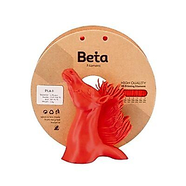 Beta PLA+ Filament - Kırmızı (Kiss Red) - 1 Kg