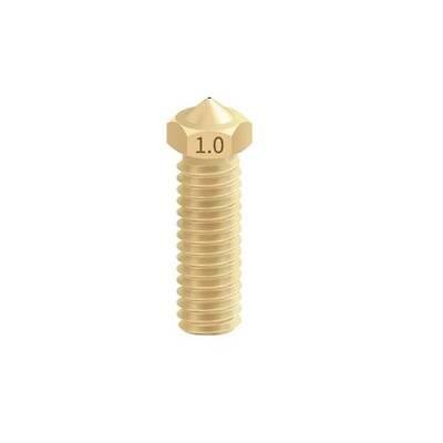 1.0mm E3D Volcano Pirinç Nozzle - 1.75mm - Sidewinder X1