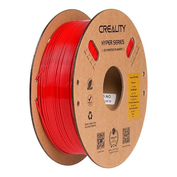 Creality Hyper PETG Kırmızı Filament 1.75mm 1 Kg