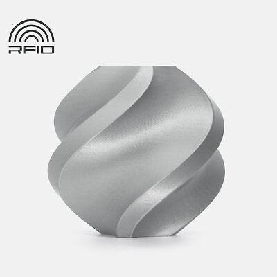 Bambu Lab PLA Basic Filament - Gümüş Gri - 1 Kg