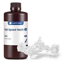 Anycubic High Speed 2.0 Reçine - Şeffaf - 1 Kg - SGS2CL