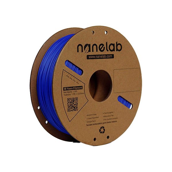 Nanelab Mavi TPU (Esnek) Filament - 1 Kg - 1.75mm