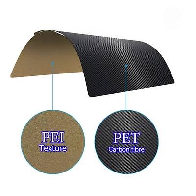 Bambu Lab A1-X1-P1S PEI+PET Kaplı Yay Çeliği Manyetik Tabla - 256x256mm - Çift Yüzlü