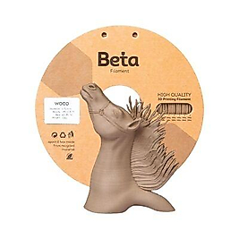 Beta PLA Ahşap Filament - Dark Wood - 1 Kg