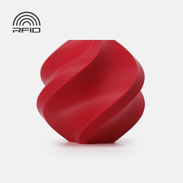 Bambu Lab PLA Basic Filament - Bordo Kırmızı - 1 Kg - Makarasız