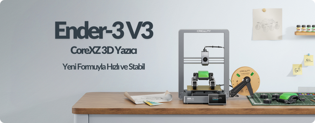 Creality Ender 3 V3 CoreXZ 3D Yazıcı detay görseli 1
