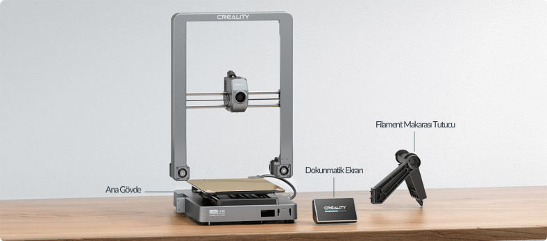 Creality Ender 3 V3 CoreXZ 3D Yazıcı detay görseli 4