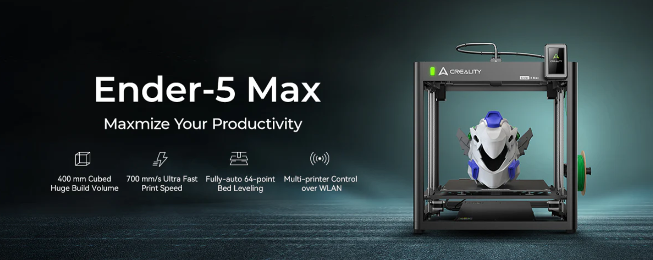 Creality Ender 5 Max 3D Yazıcı detay görseli 1