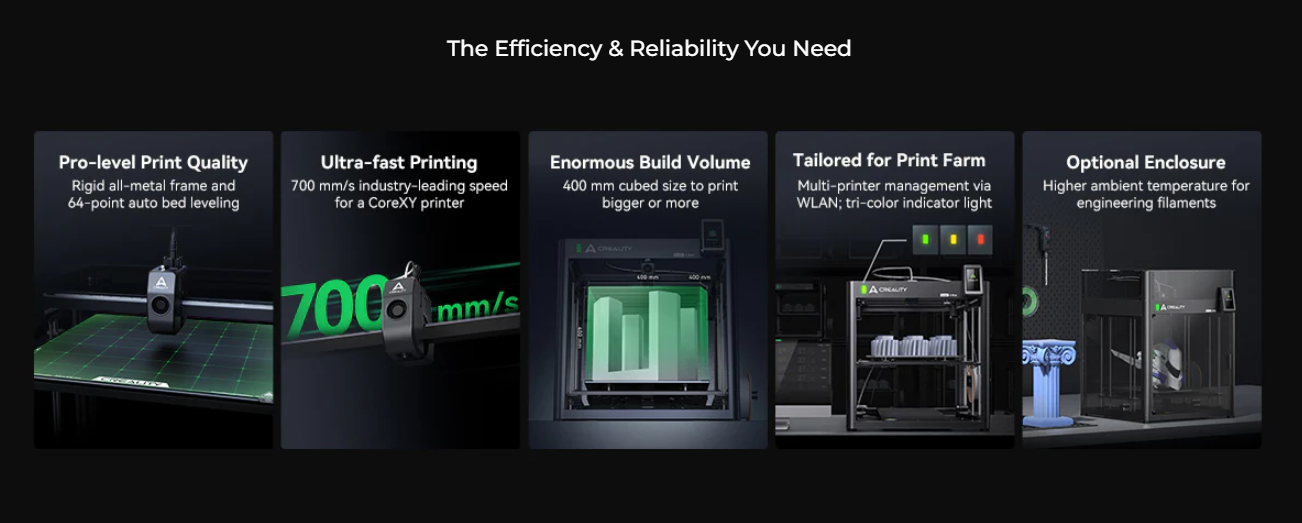 Creality Ender 5 Max 3D Yazıcı detay görseli 2