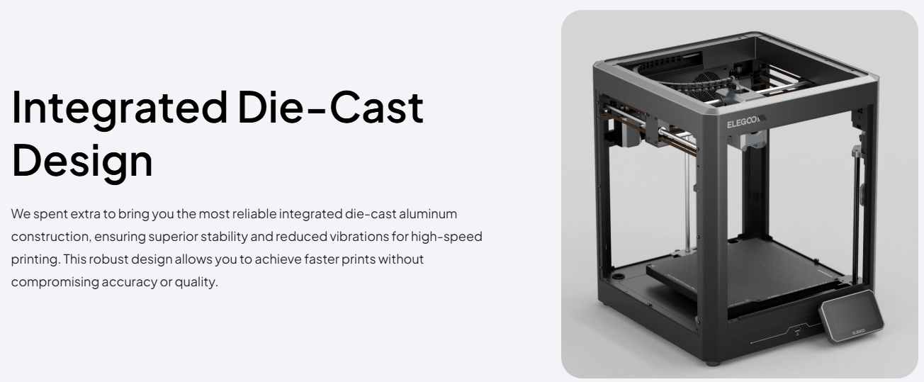 ELEGOO Centauri Carbon 3D Yazıcı detay görseli 3