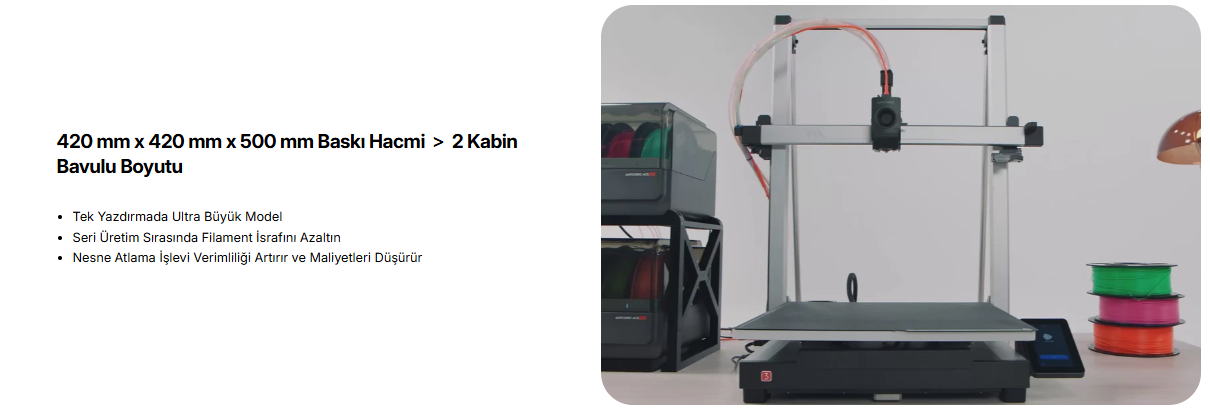 Anycubic Kobra 3 Max 3D Yazıcı detay görseli 2