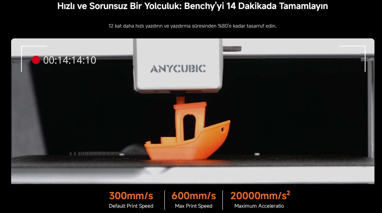 Anycubic Kobra X 3D Yazıcı özellik görseli 6