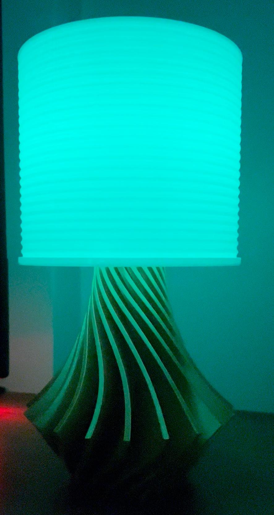 Neon Abajur Tasarım – Modern 3D Baskı El Yapımı Aydınlatma