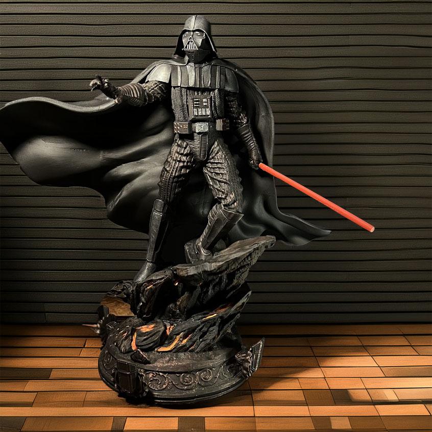 Darth Vader Figürü – 3D Baskı Star Wars Koleksiyon Büstü
