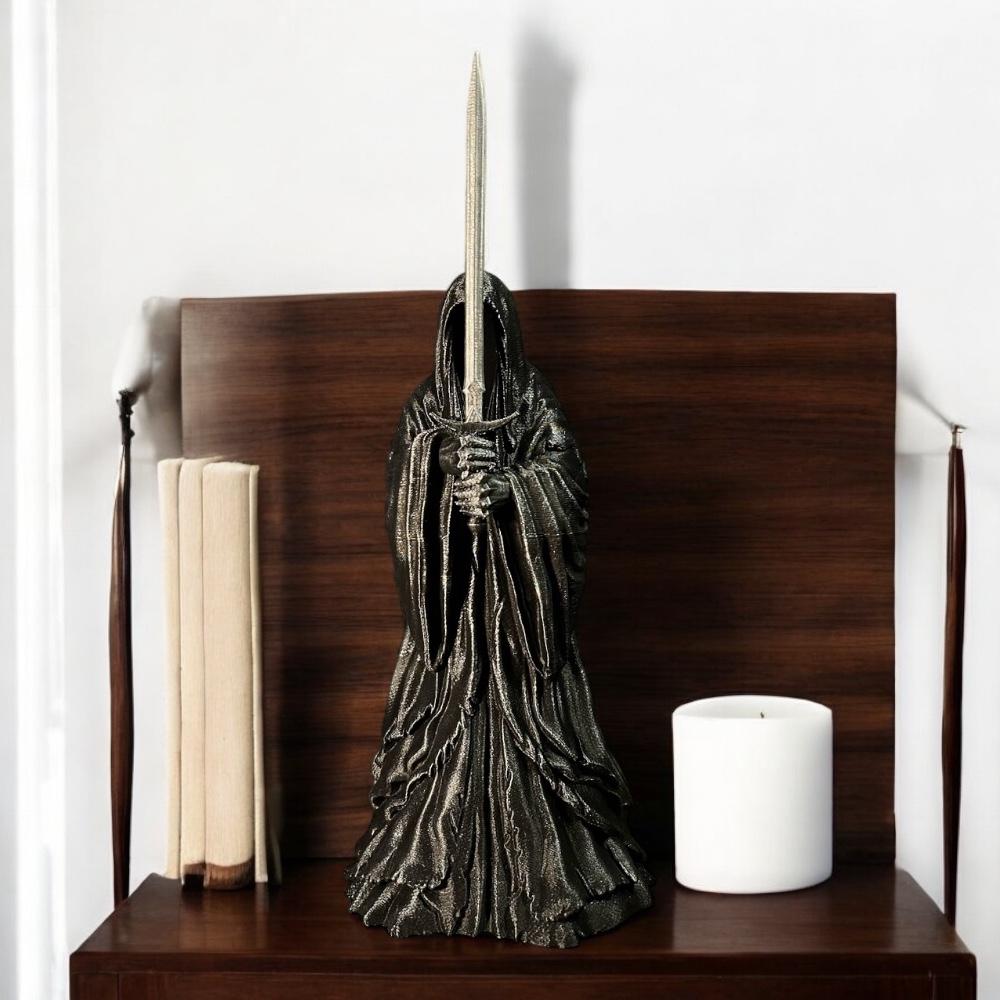 Nazgûl Figür Biblosu – 3D Baskı El Yapımı Koleksiyon Dekoru