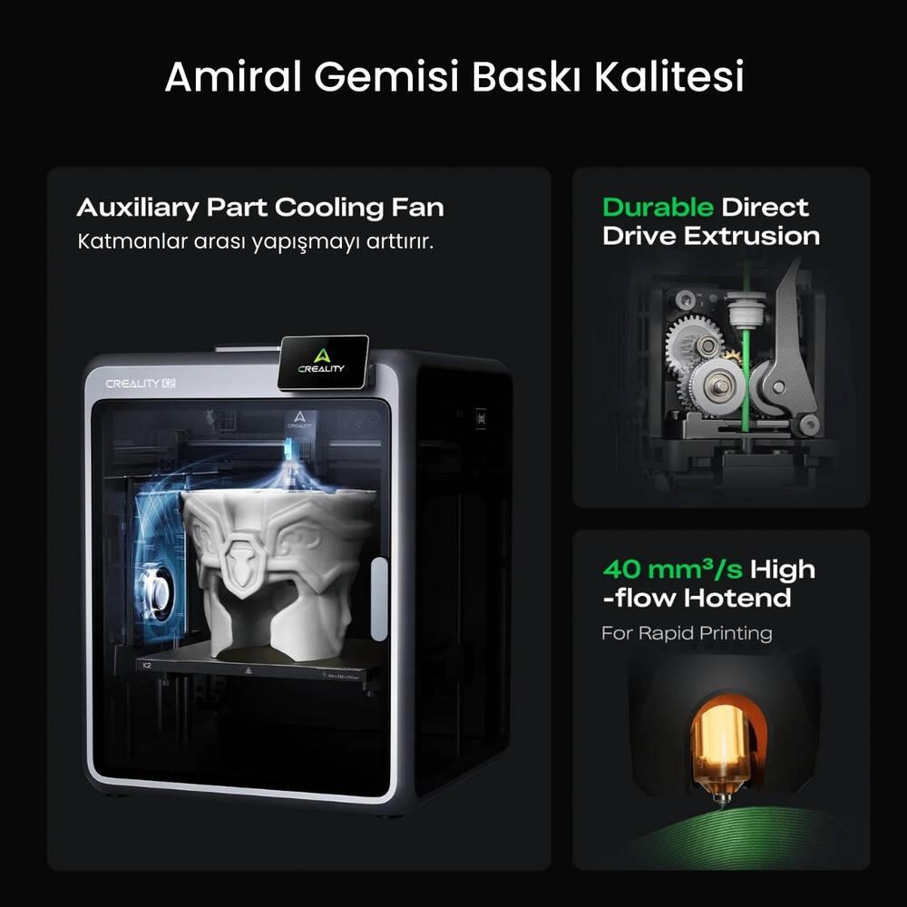 Creality K2 Combo 3D Yazıcı