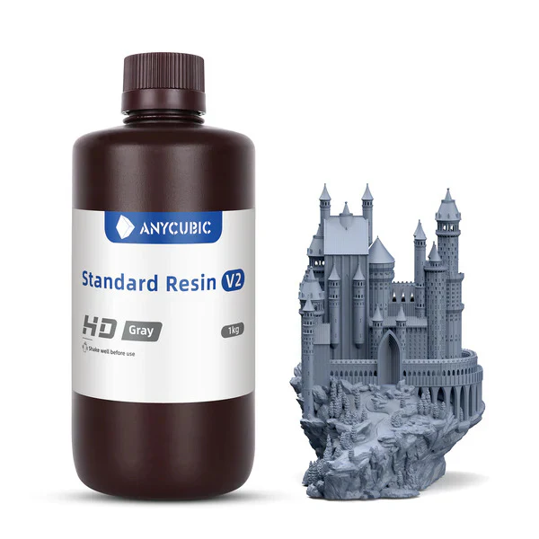 Anycubic Standart V2 Reçine - HD Gri - 1 Kg