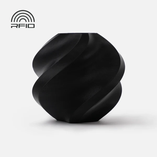 Bambu Lab PLA Basic Filament - Siyah - 1 Kg - Makarasız