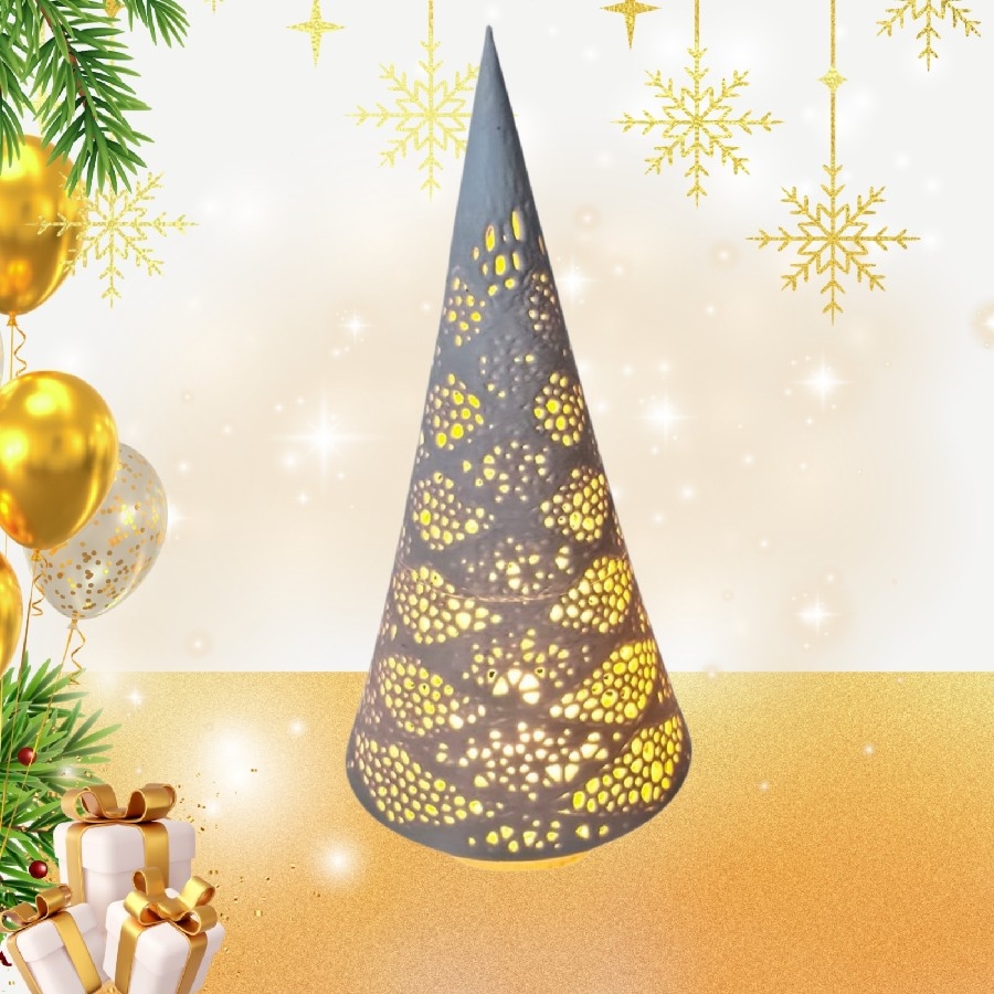 Cam Ağacı Mumluk 15 cm