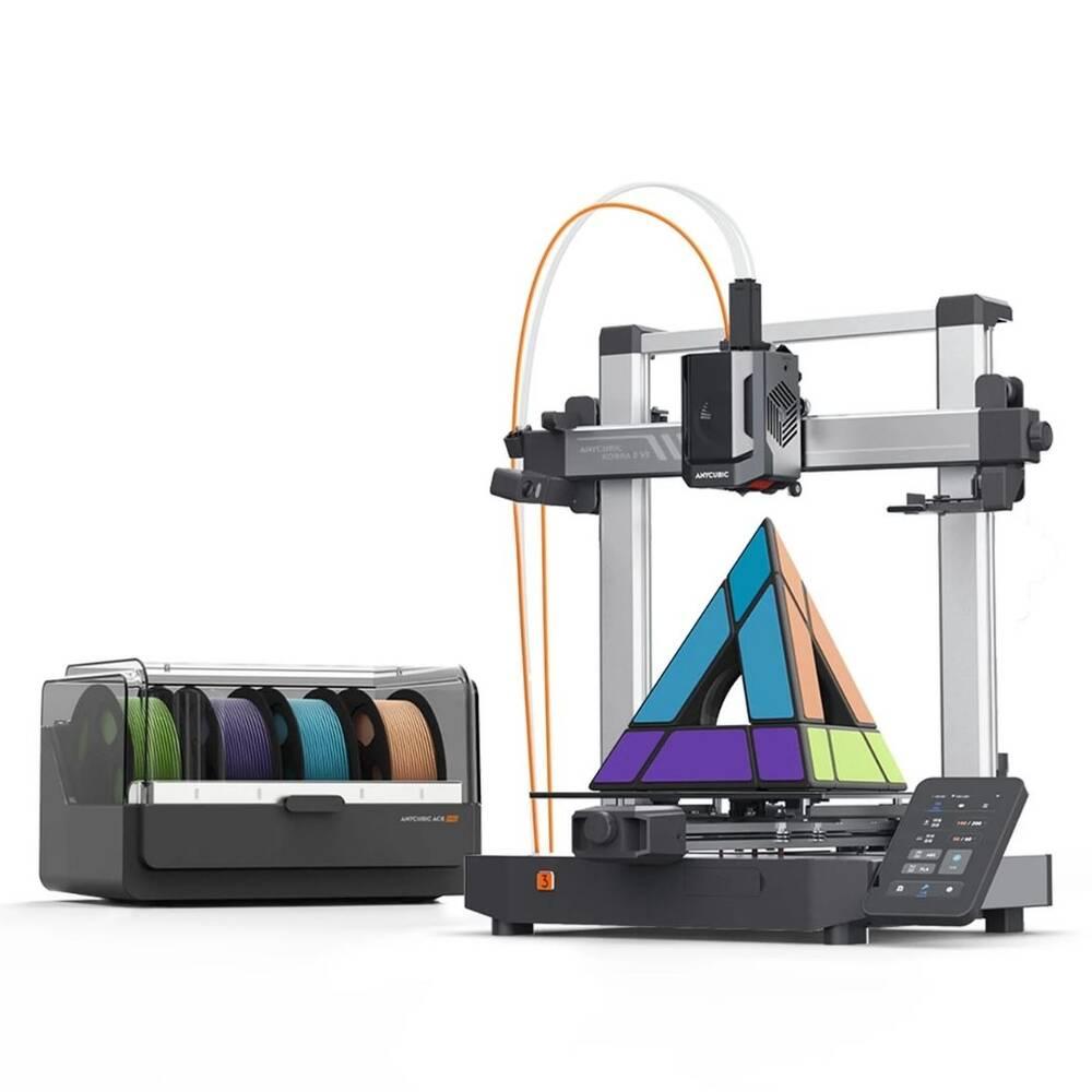 Anycubic Kobra 3 V2 Combo 3D Yazıcı