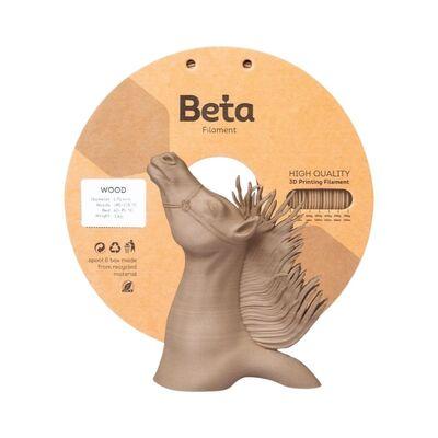 Beta PLA Ahşap Filament - Dark Wood - 1 Kg