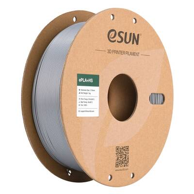 eSUN Hyper PLA+ Filament - Gümüş - 1.75mm 1Kg