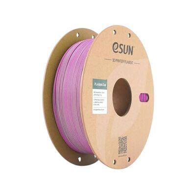 eSUN PLA-Matte Çift Renk Filament - Yeşil - Pembe - 1.75mm 1Kg