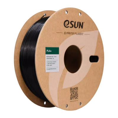 eSUN Siyah PLA+ Plus Filament 1.75mm - 1 Kg