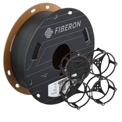 Polymaker Fiberon PETG-rCF08 Siyah Filament 1.75mm 500gr