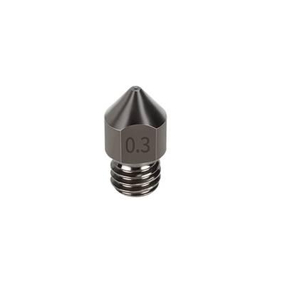 0.3mm Sertleştirilmiş Çelik MK8 Nozzle - 1.75mm - Creality Uyumlu