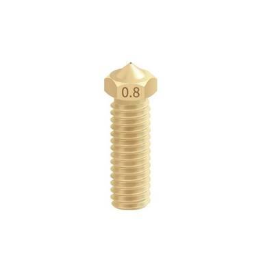 0.8mm E3D Volcano Pirinç Nozzle - 1.75mm - Sidewinder X1
