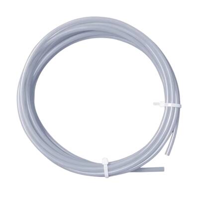 2.5x4mm Teflon Boru - Gri - 1 Metre Bambu Lab Uyumlu