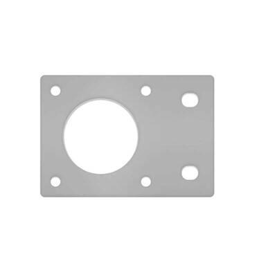 3D Yazıcı Extruder Step Motor Montaj Aparatı 42mm Nema 17-Gümüş