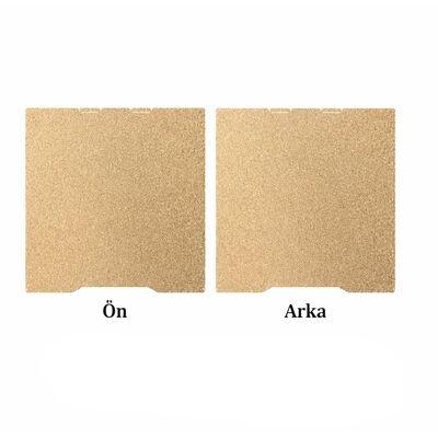 Creality K2 Pro Çift Taraflı Texture PEI Tabla - 310x325mm