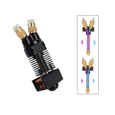CR10(MK8) Çift Renkli Hotend Seti-Ender 3-Pro-V2 Uyumlu