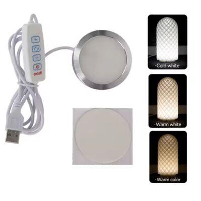 3D Baskı Modeli 5V USB LED Lamba Kiti - Parlaklık Ayarlanabilir