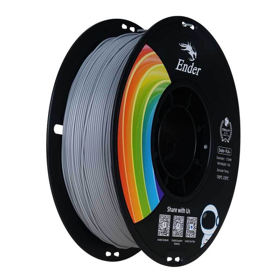 Creality Ender PLA+ Filament Gri 1.75mm 1kg