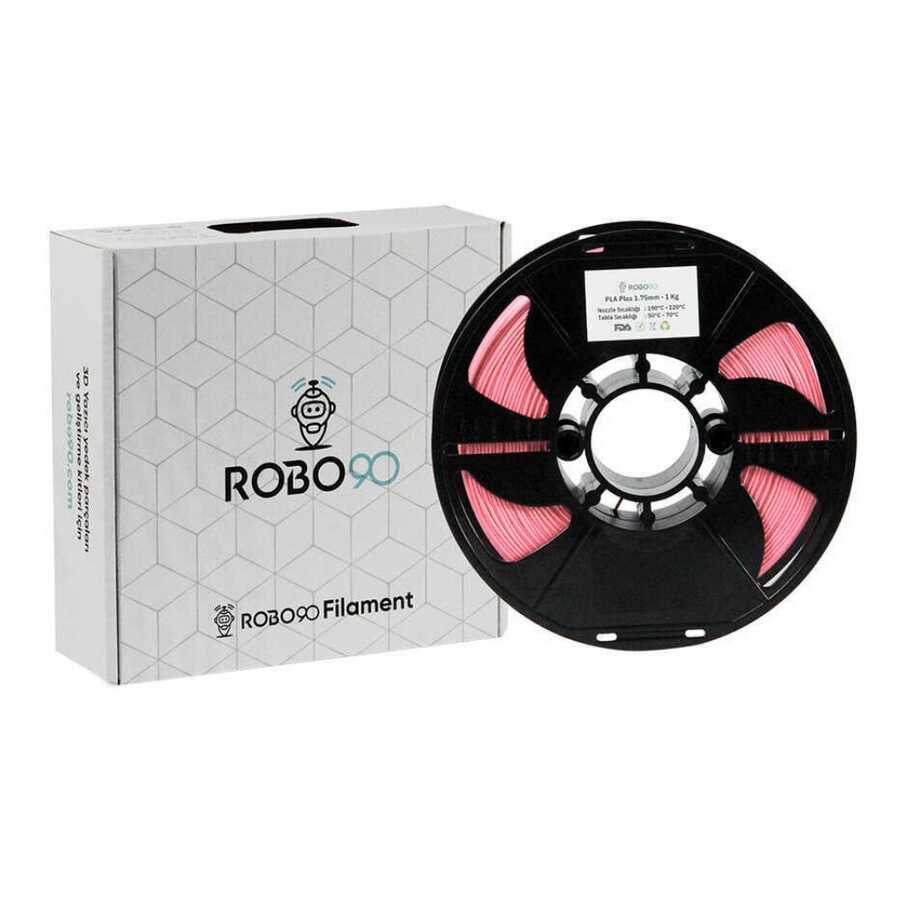 Robo90 Pastel Pembe PLA+ (Plus) Filament - 1.75mm - 1 Kg