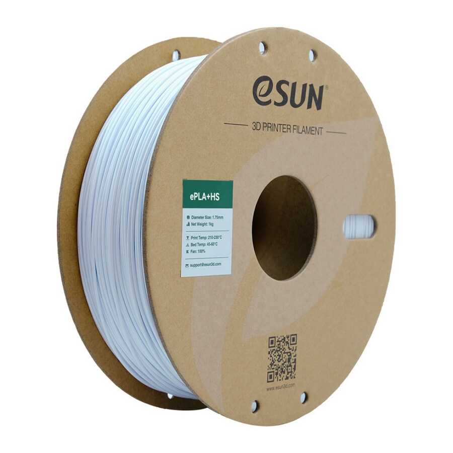eSUN Hyper PLA+ Filament - Beyaz - 1.75mm 1Kg